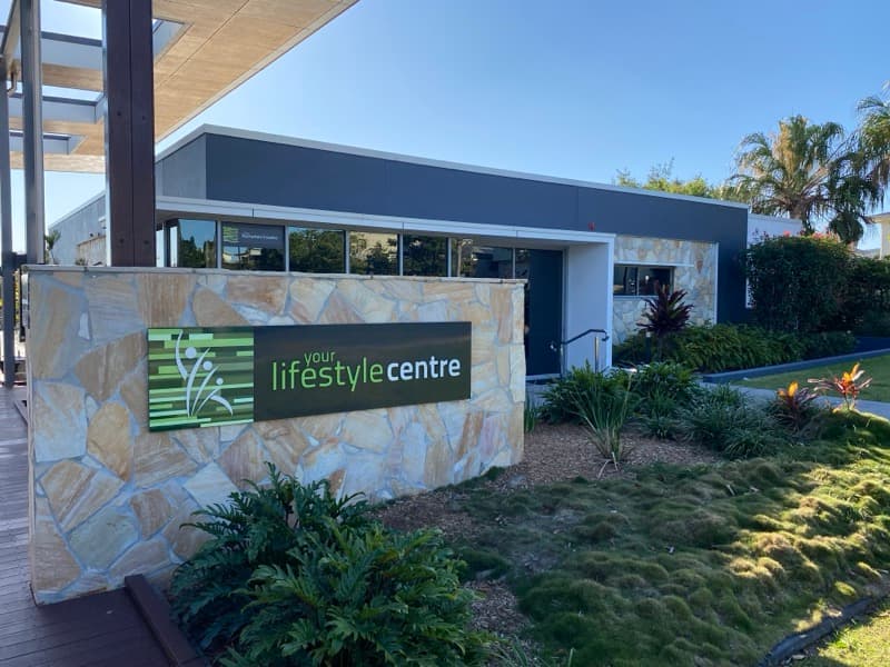 Commercial painting Brisbane, freshly painted commercial lifestyle centre